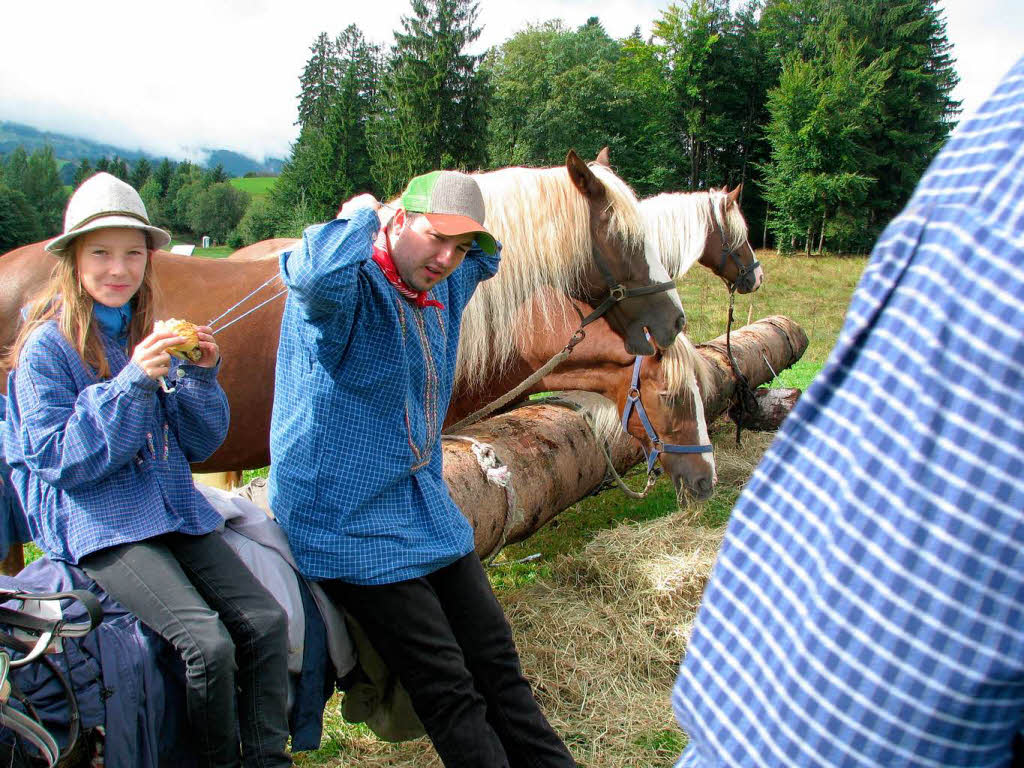 Impressionen vom Rossfest in St. Mrgen.