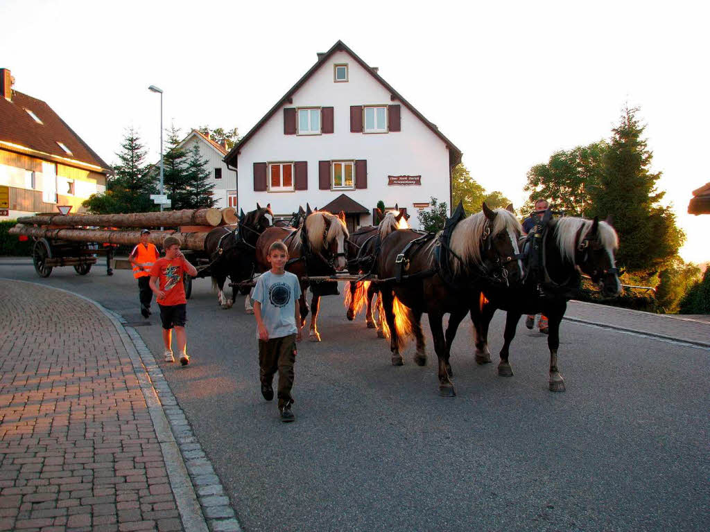 Impressionen vom Rossfest in St. Mrgen.