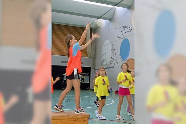 Fnf Tage lang intensiv bei Sport und Spiel mit dem Turnverein