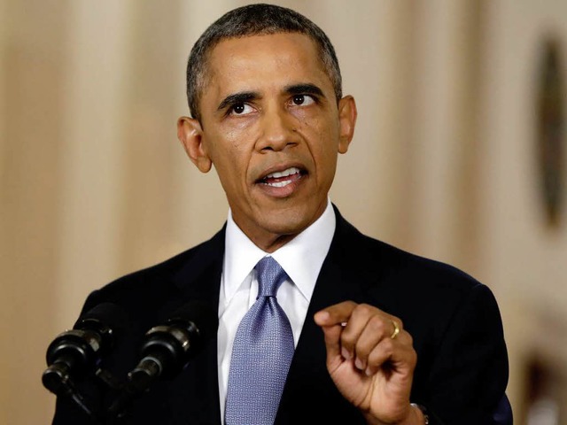 Obama: &#8222;Ich habe immer friedlichen Lsungen den Vorrang gegeben.&#8220; 