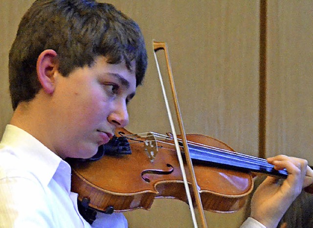 Preistrger des Vorjahres: Joel Mayer aus Weil am Rhein  | Foto: Fillisch