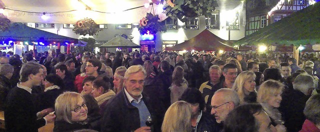 Sehr beliebt: Das Ortenauer Weinfest zieht alljhrlich tausende Besucher an.  | Foto: Kaiser