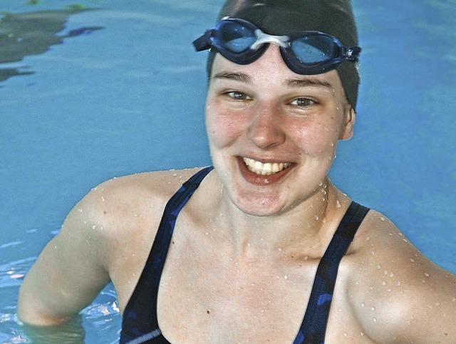 Einen interessanten Ferienjob hatte DL...Sie gab Schwimmunterricht auf Rhodos.   | Foto: Alexander Anlicker