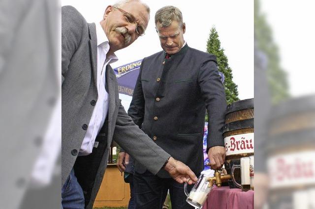 Festlaune trotz Wetterkapriolen