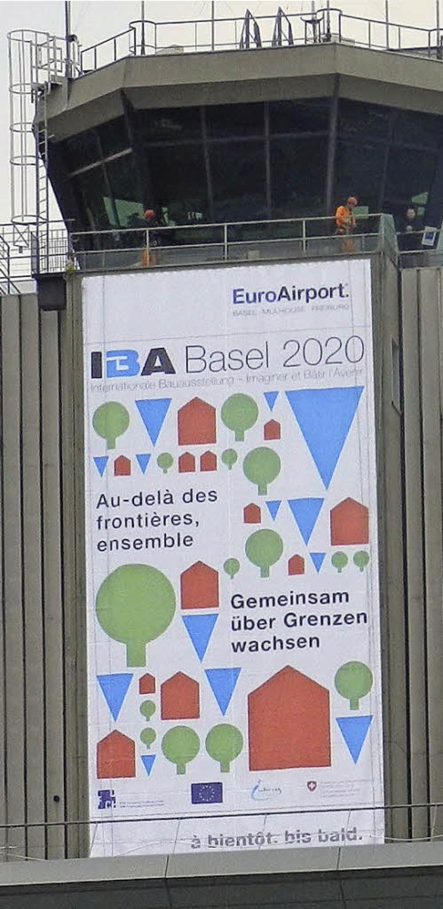 Das IBA-Banner am EAP.   | Foto: ZvG