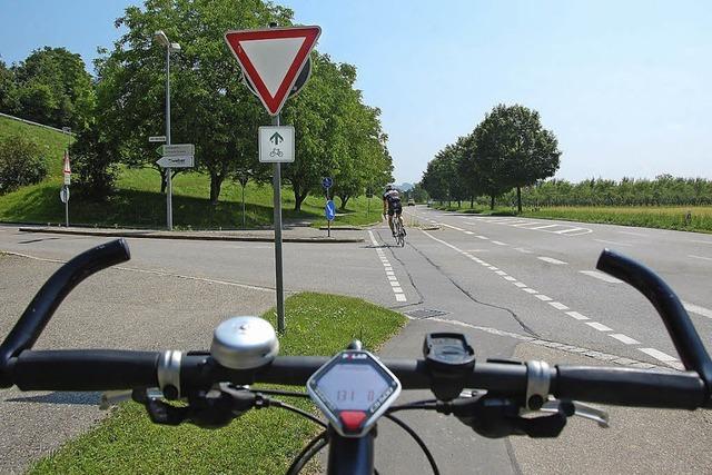 WO DER RADLER INS GRBELN KOMMT: Wohl dem, der den berblick behlt