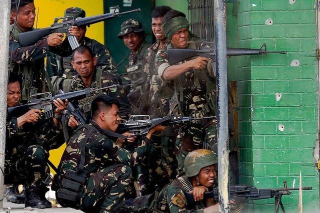 Rebellen besetzen Stadt auf den Philippinen