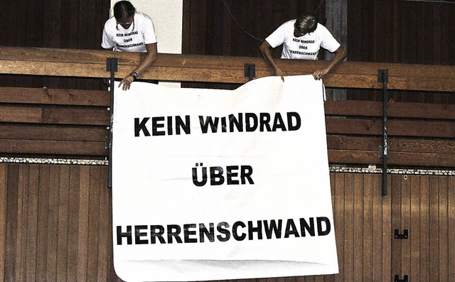 Brgerprotest in der Buchenbrandhalle  | Foto: Hermann Jacob