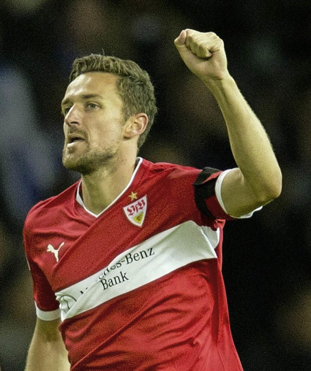 Christian Gentner traf  fr den VfB.   | Foto: AFP