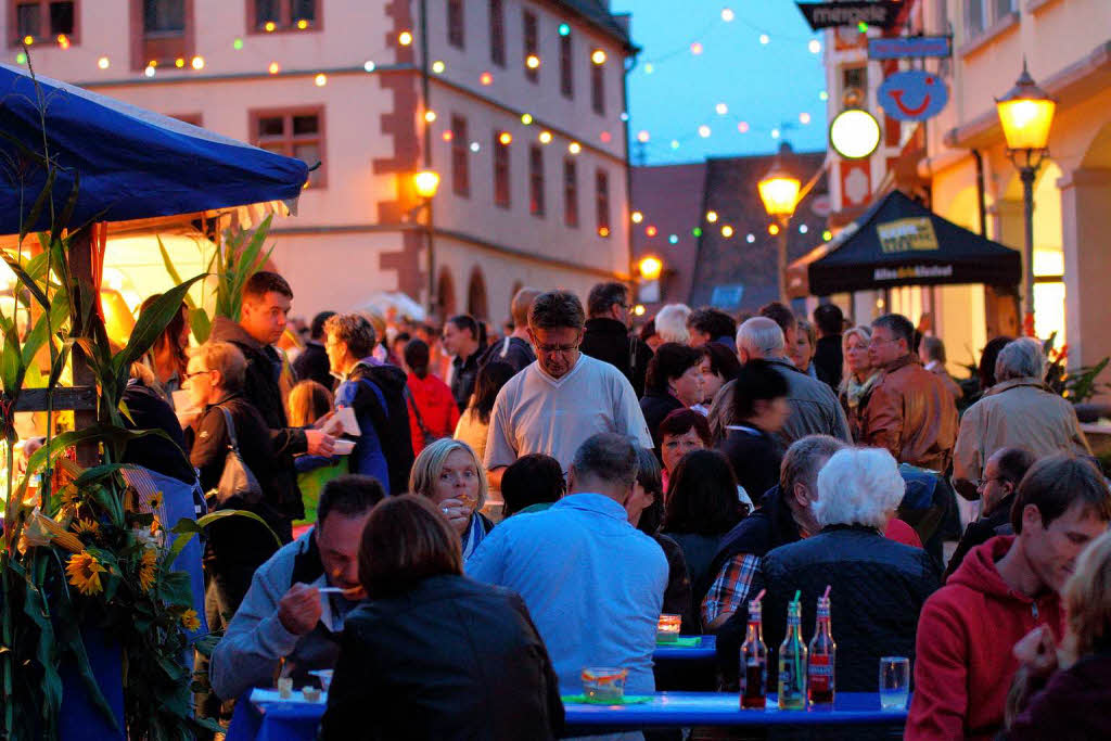 Stimmungsvolle Lichternacht in Endingen