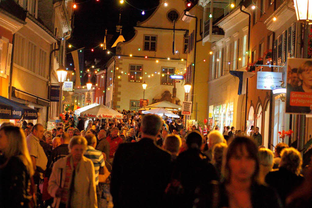 Stimmungsvolle Lichternacht in Endingen