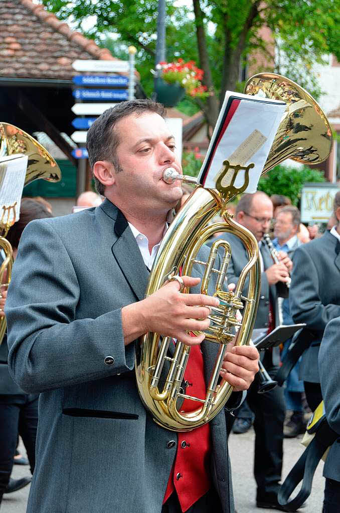 Jubel, Trubel, Heiterkeit beim Auggener Winzerfest<?ZP?>
