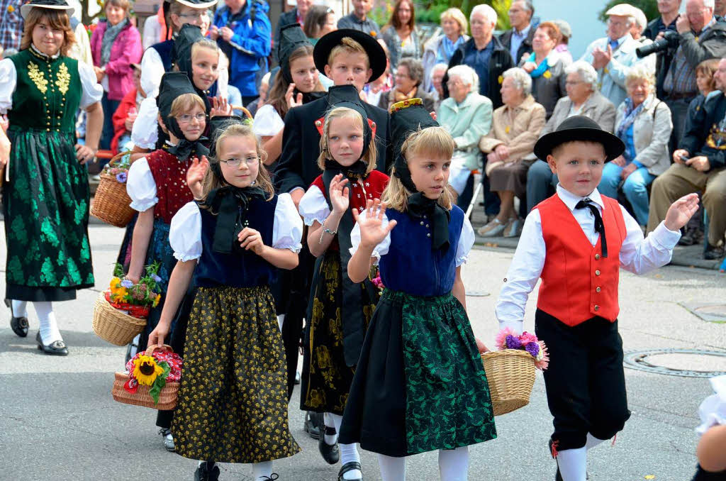 Jubel, Trubel, Heiterkeit beim Auggener Winzerfest<?ZP?>
