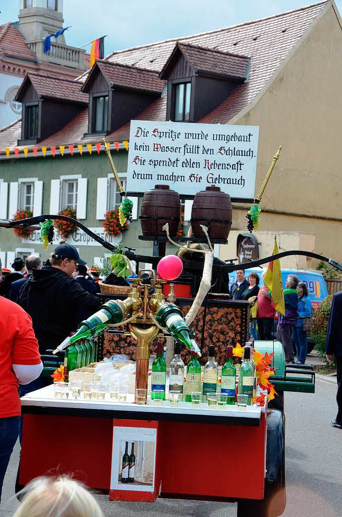 Jubel, Trubel, Heiterkeit beim Auggener Winzerfest<?ZP?>
