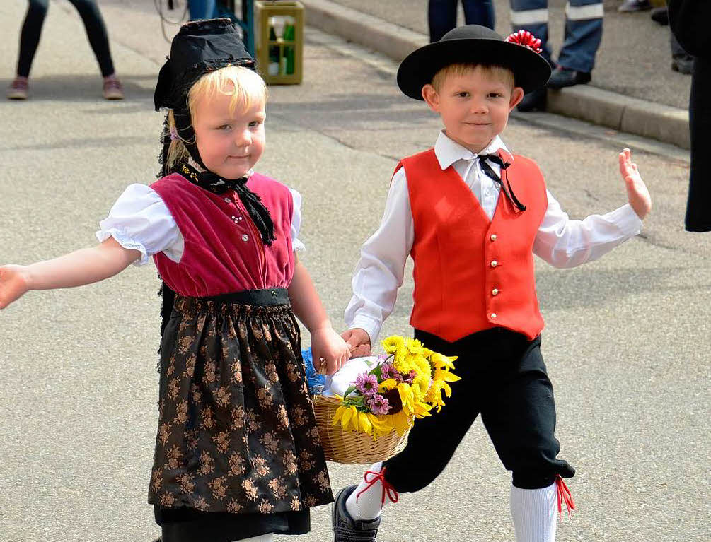 Jubel, Trubel, Heiterkeit beim Auggener Winzerfest<?ZP?>
