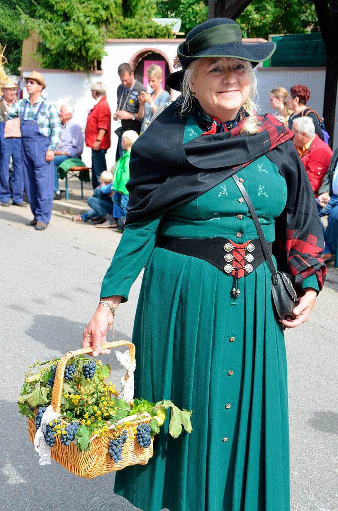 Jubel, Trubel, Heiterkeit beim Auggener Winzerfest<?ZP?>
