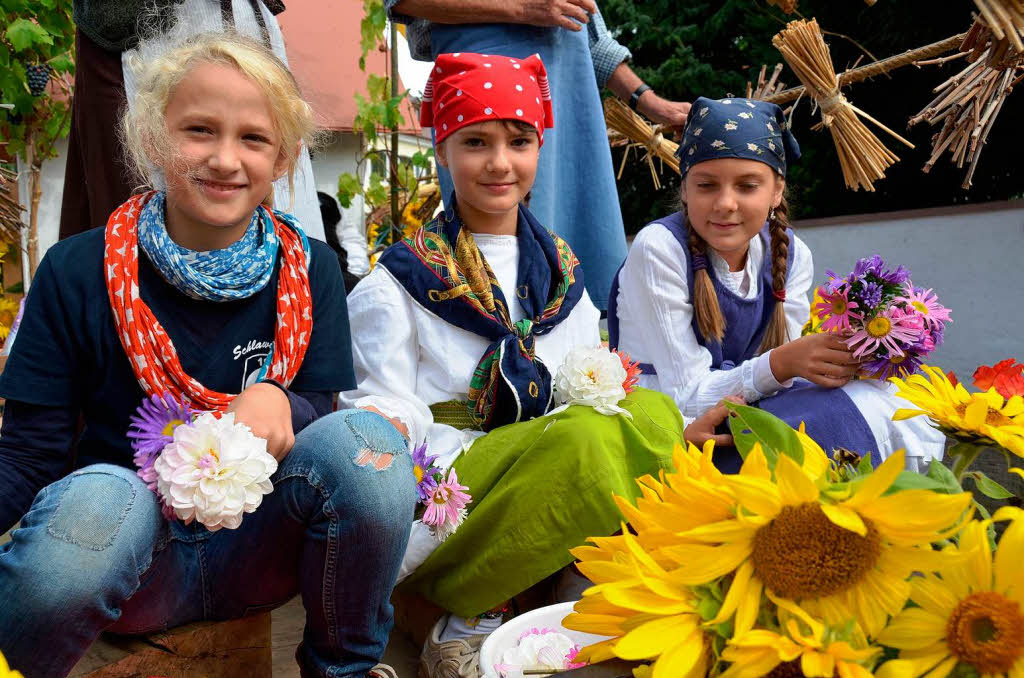 Jubel, Trubel, Heiterkeit beim Auggener Winzerfest<?ZP?>
