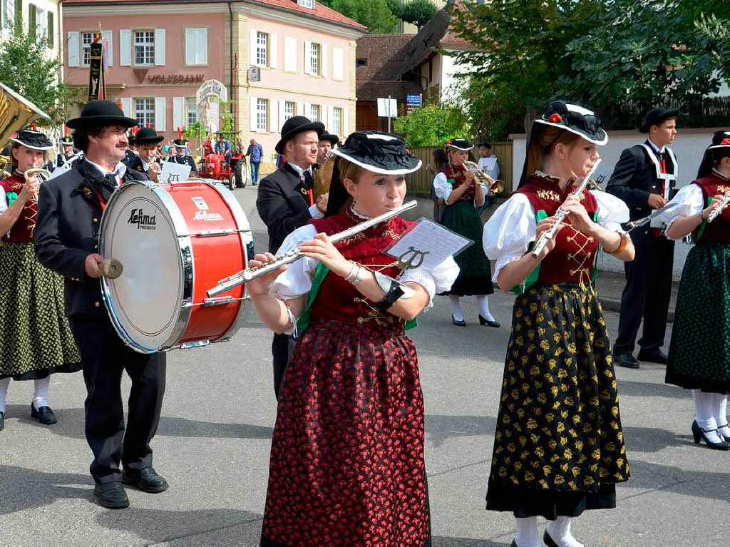 Jubel, Trubel, Heiterkeit beim Auggener Winzerfest<?ZP?>
