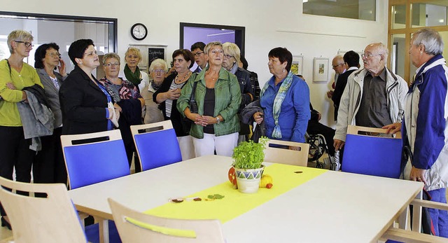 Gro war das Besucherinteresse an den ... von links) bei Fhrungen erluterte.   | Foto: heidi fssel