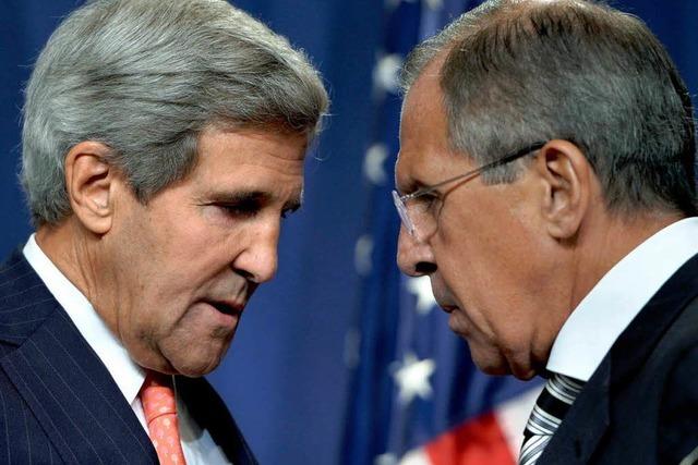 USA und Russland stellen Syrien ein Ultimatum