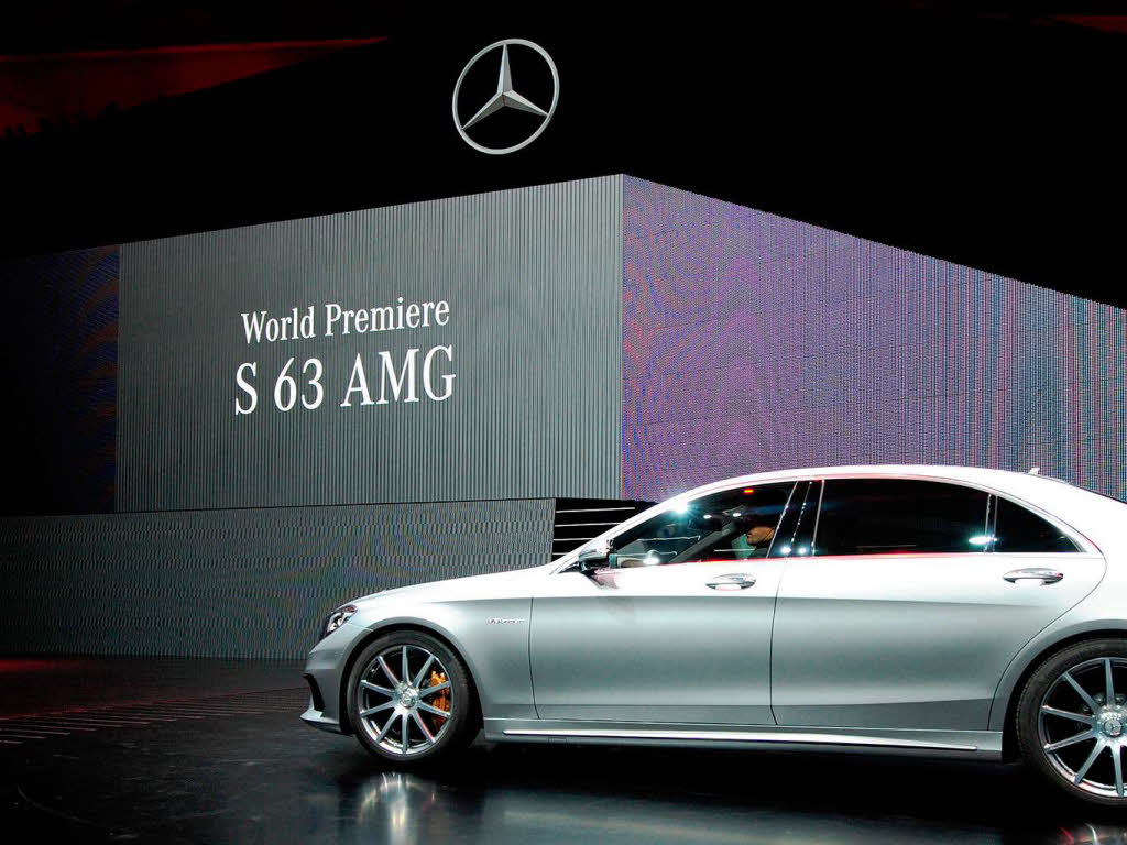 Die neue Mercedes S-Klasse S 63 AMG.