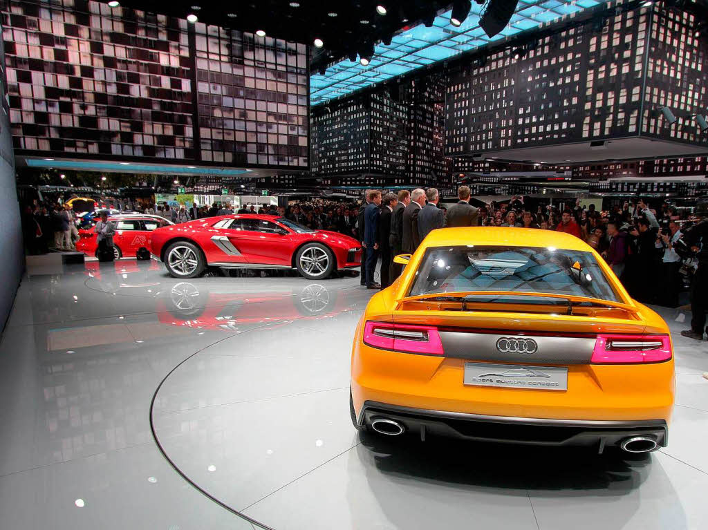 Starke Sache - das Quattro Concept, das Audi auf der IAA zeigt, hat einen Plug-in-Hybrid-Antrieb mit 515 kW/700 PS.