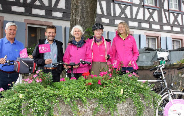 Von Glottertal aus startete am Wochene...eter Konrad Hoch (mit dunkler Jacke).   | Foto: Gabriele Fssler