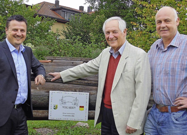 <ppp></ppp>freuen sich die Festorganis...ptamtsleiter Werner Vkt (von links).   | Foto: Archiv/Michael Gottstein