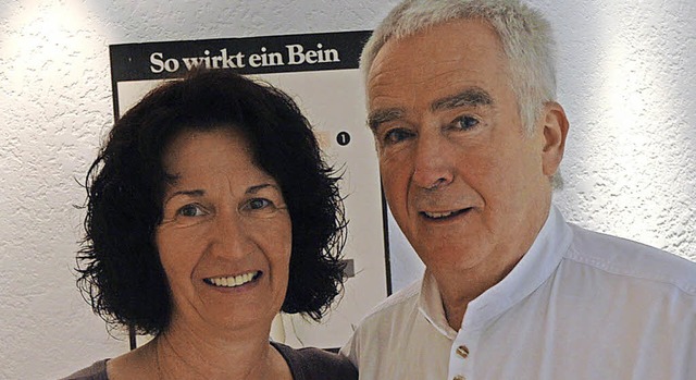 Gabriela und Norbert Rest: Froh, hier zu sein  | Foto: sts