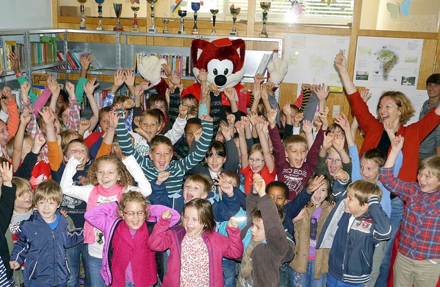 Weil die Grundschule Kiechlinsbergen-K...hsle&#8220; die Kinder zum Schulstart.  | Foto: Christel Hlter-Hassler