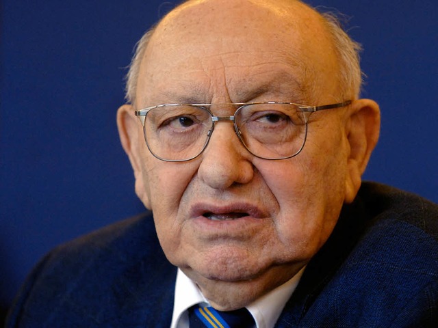 Marcel Reich-Ranicki i wurde 93 Jahre alt.  | Foto: dpa