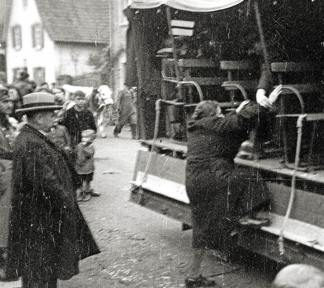 Ein historisches Bild vom 22. Oktober ...ion von Kippenheimer Juden nach Gurs.   | Foto: Privat