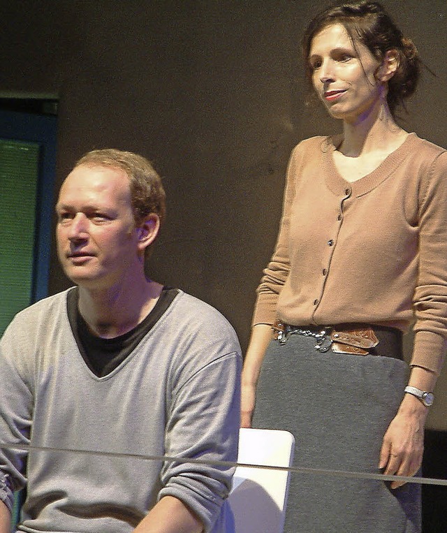 Valrie Cunod als Hannah und David Khne als Sebastian   | Foto: Frey
