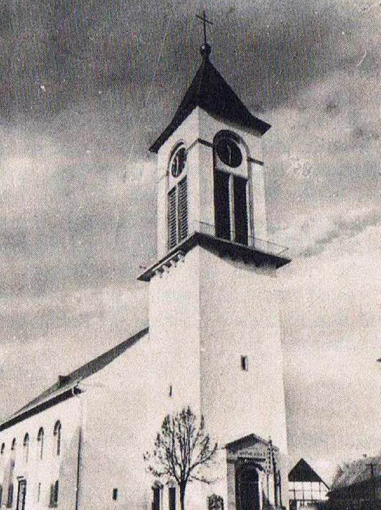 Neue Kirche erbaut, erbaut  1949 bis 1951