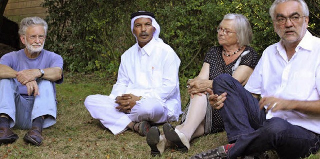 Aus dem Sdsinai nach Gundelfingen: Ai... den er von gemeinsamen Touren kennt.   | Foto: Gabriele Fssler