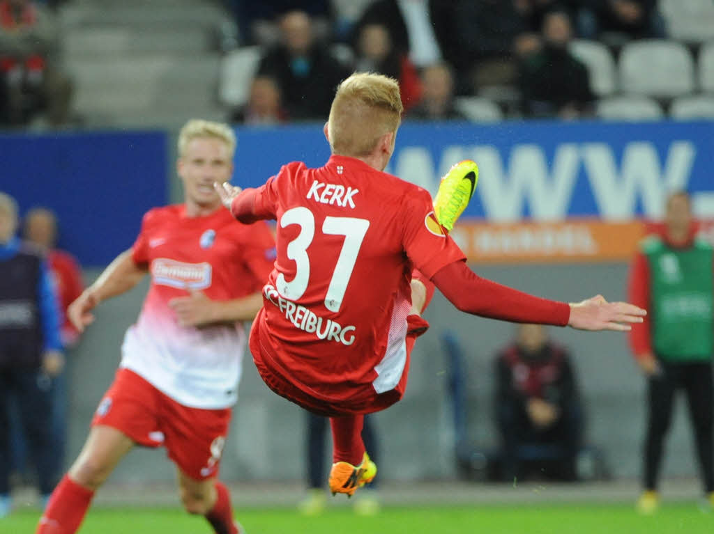 Der SC Freiburg spielt nur 2:2 gegen Slovan Liberec. Die zwei Punkte knnten am Ende fehlen.