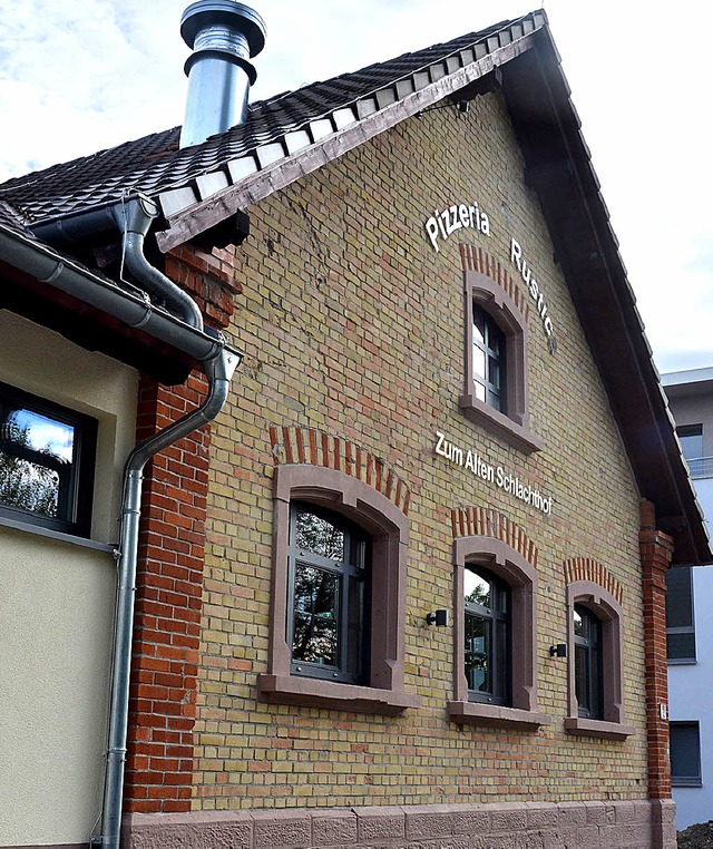 Pizzeria Rustica ist in Breisach in ei...t und spter der Bauhof untergebracht.  | Foto: Christine Aniol