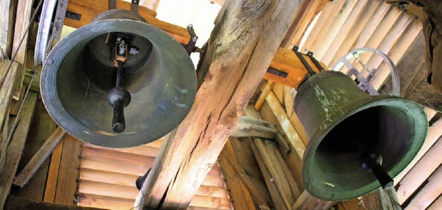 Im Glockenturm der Blsikapelle ist no...ritte Glocke, Spender werden gesucht.   | Foto: Fotos: Sigmund