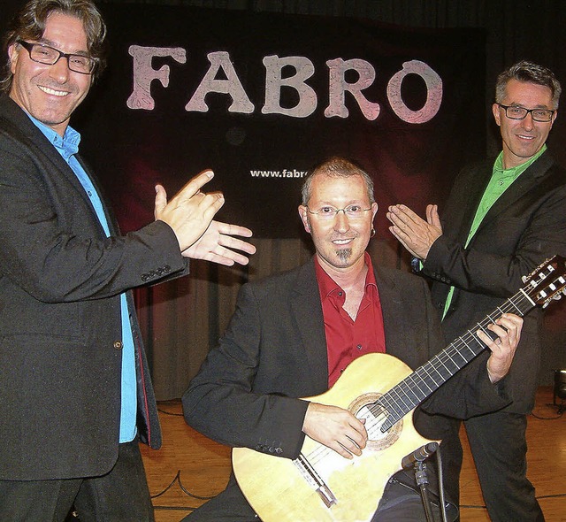 Fulminante Spielfreude: Das Trio Fabro...mit dem Titel &#8222;Primavera&#8220;.  | Foto: Roswitha Frey