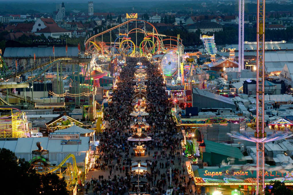 Das Oktoberfest hat begonnen. Das Oktoberfest hat begonnen.