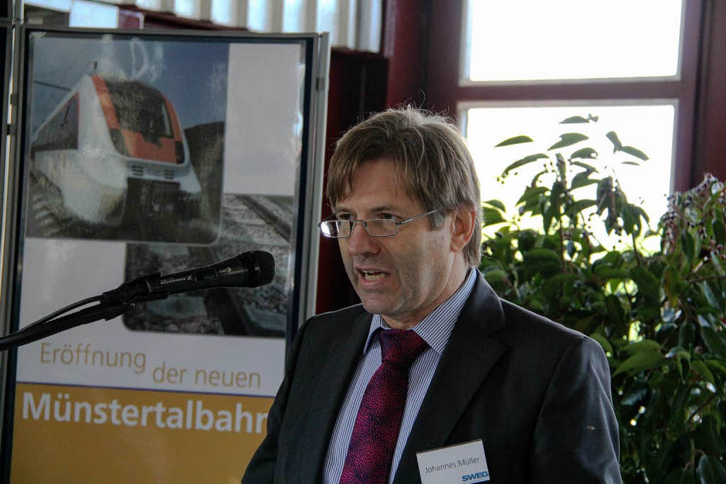 SWEG-Vorstandssprecher Johannes Mller