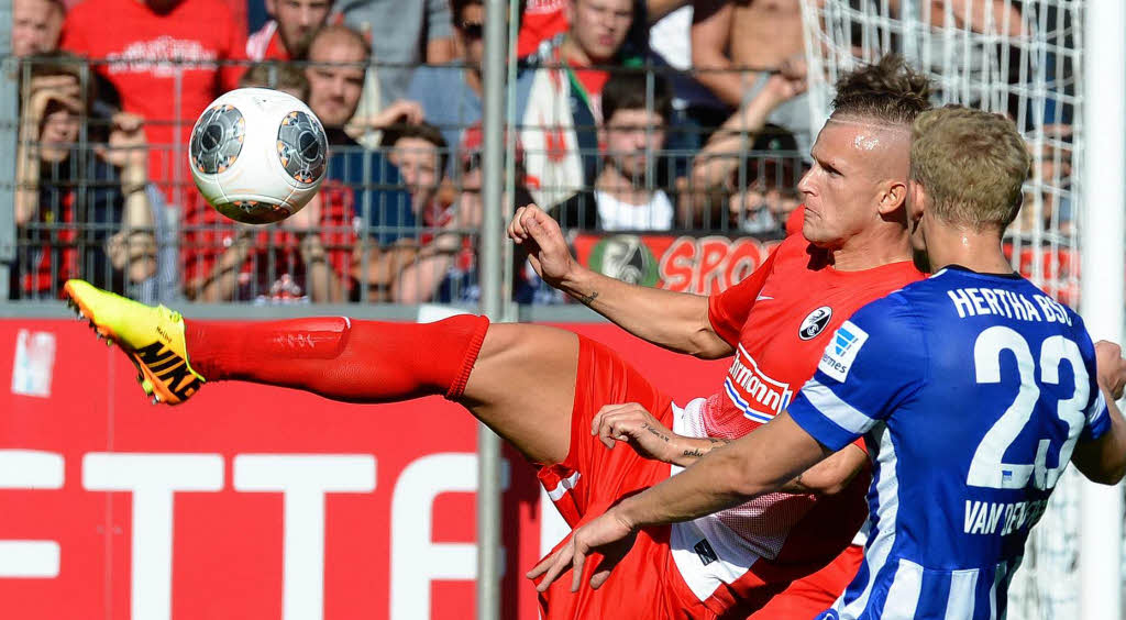 Der SC Freiburg holt im Heimspiel gegen Hertha BSC nur einen Punkt.