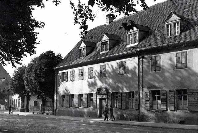 Das Dreiknigshaus in einer Aufnahme aus dem Jahre 1952.     | Foto: Stadtarchiv