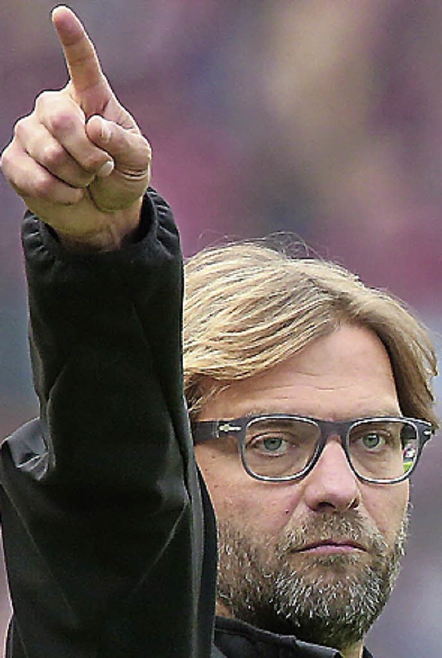 Die Ruhe selbst: Jrgen Klopp  | Foto: dpa