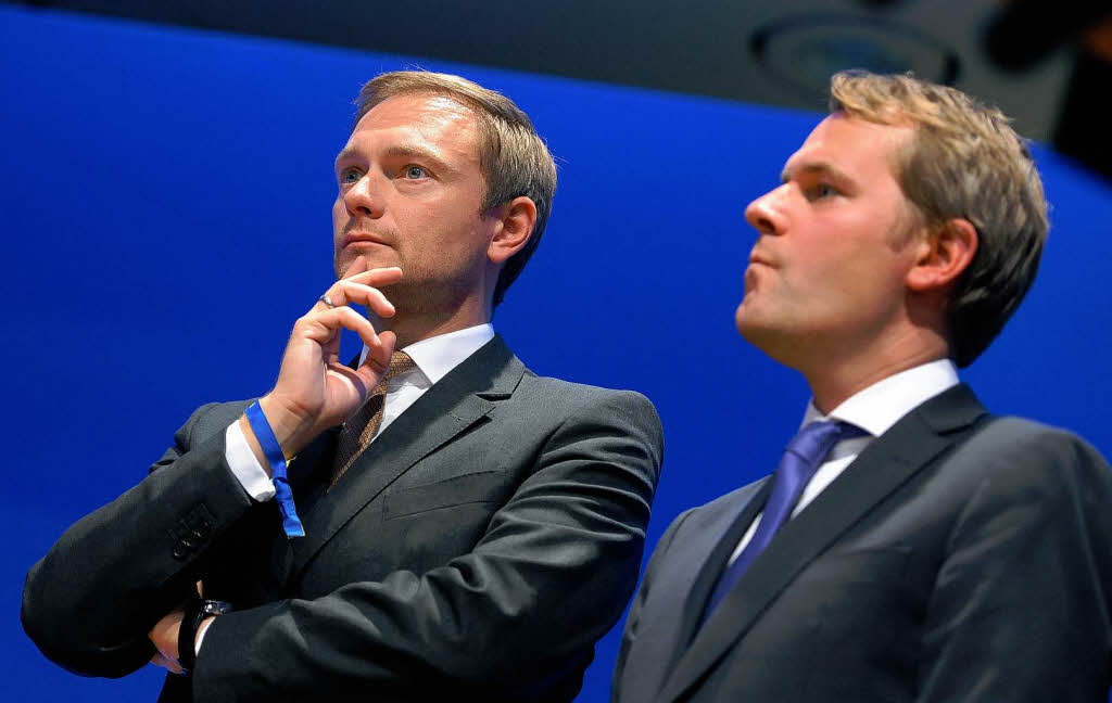 Christian Lindner (l.) und Daniel B ahr.