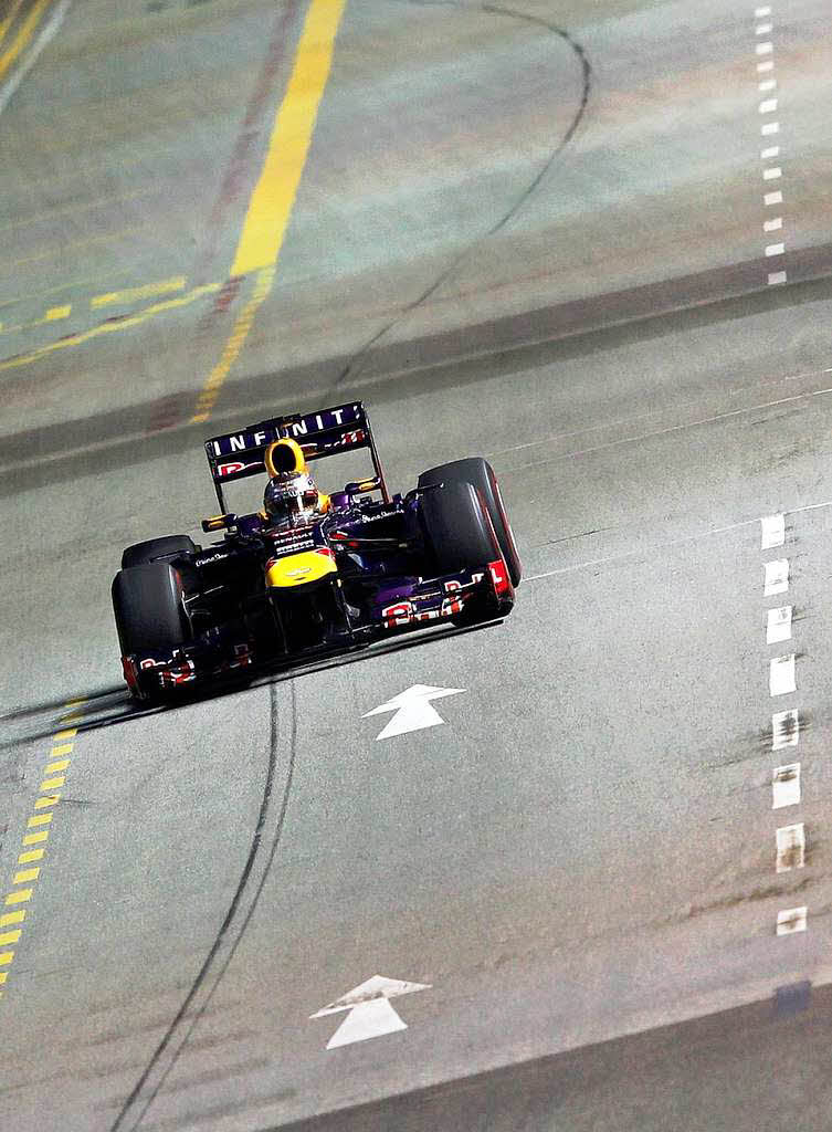 Sebastian Vettel hat auch den Groen Preis von Singapur gewonnen. Der vierte Weltmeistertitel in Serie ist dem Heppenheimer kaum noch zu nehmen.