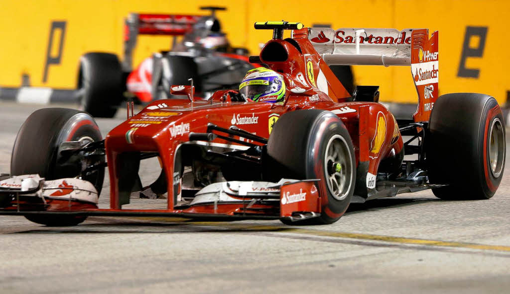 Formel-1-Nachtrennen in Singapur – Felipe Massa