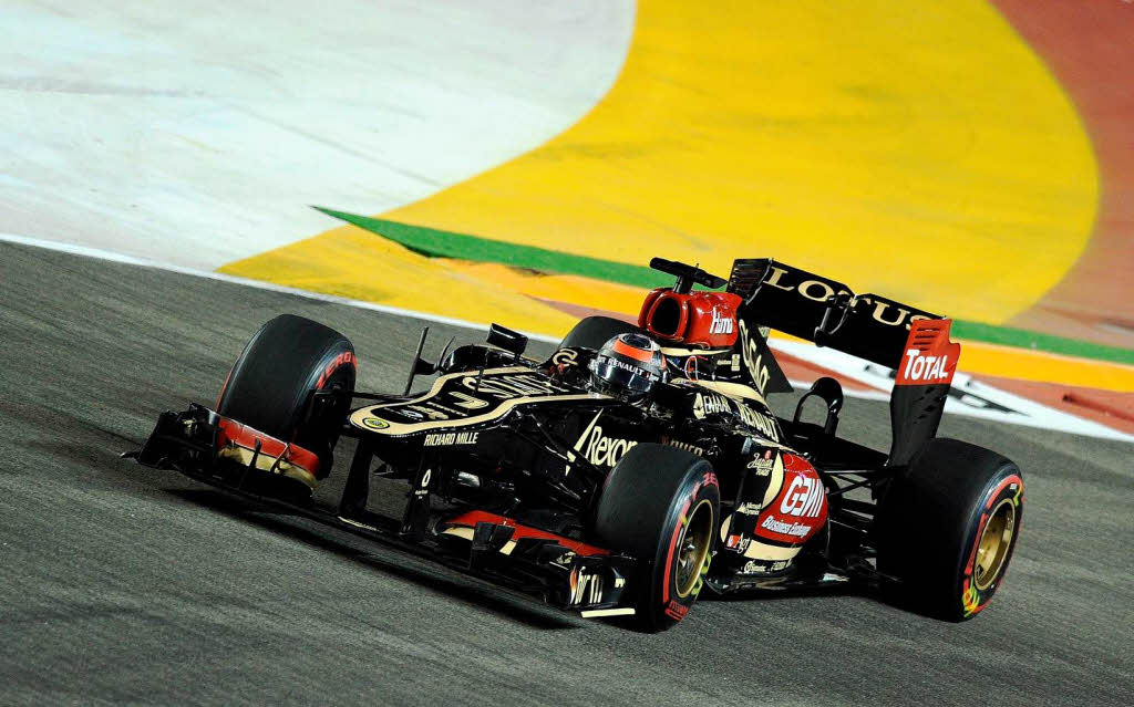 Formel-1-Nachtrennen in Singapur – Kimi Raikkonen