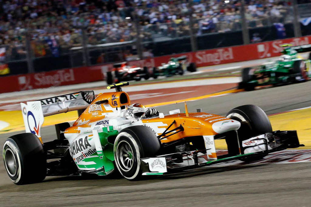Formel-1-Nachtrennen in Singapur – Adrian Sutil