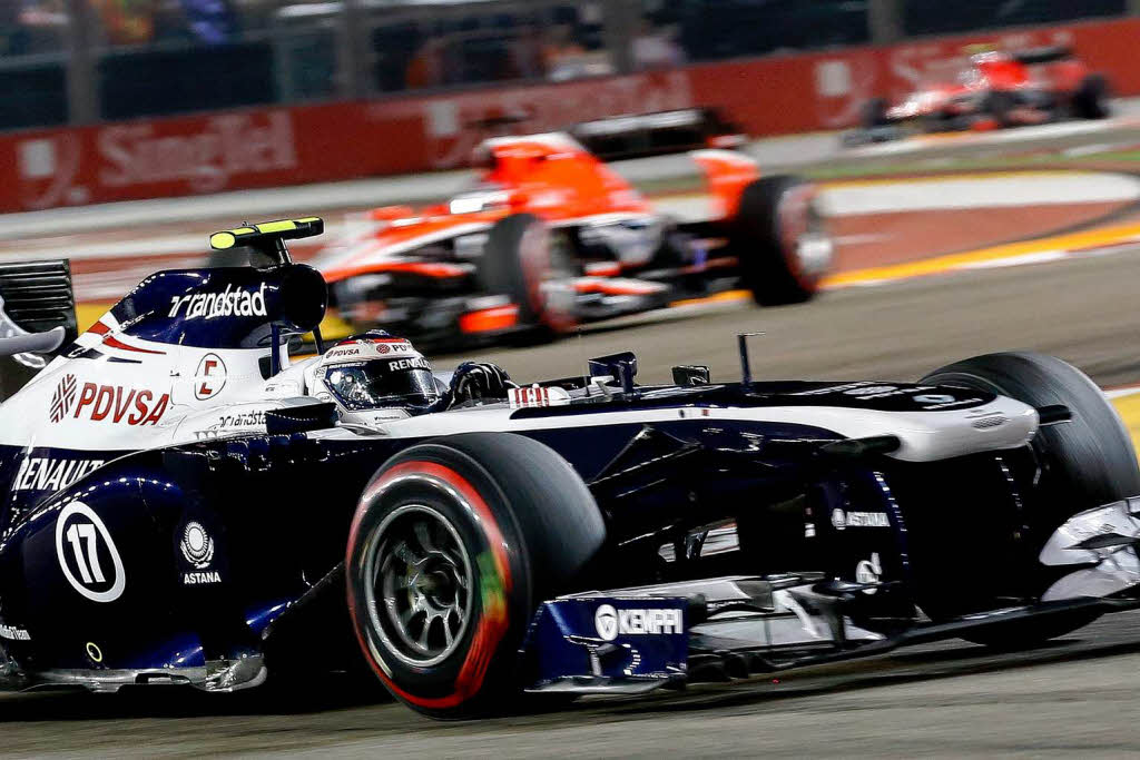 Formel-1-Nachtrennen in Singapur – Valtteri Bottas